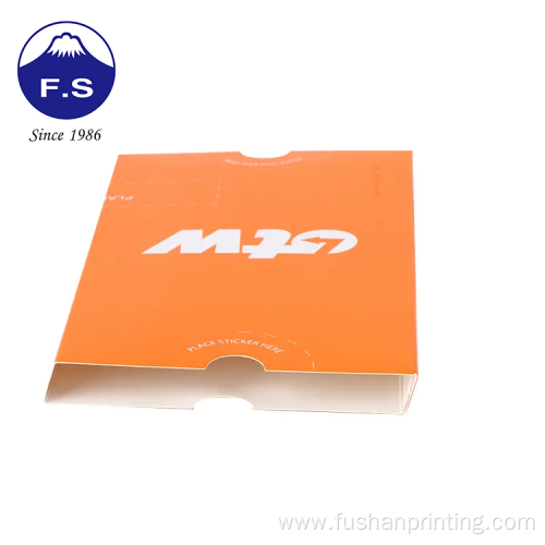 Size printing 350gsm cardboard sleeve packaging for boxes